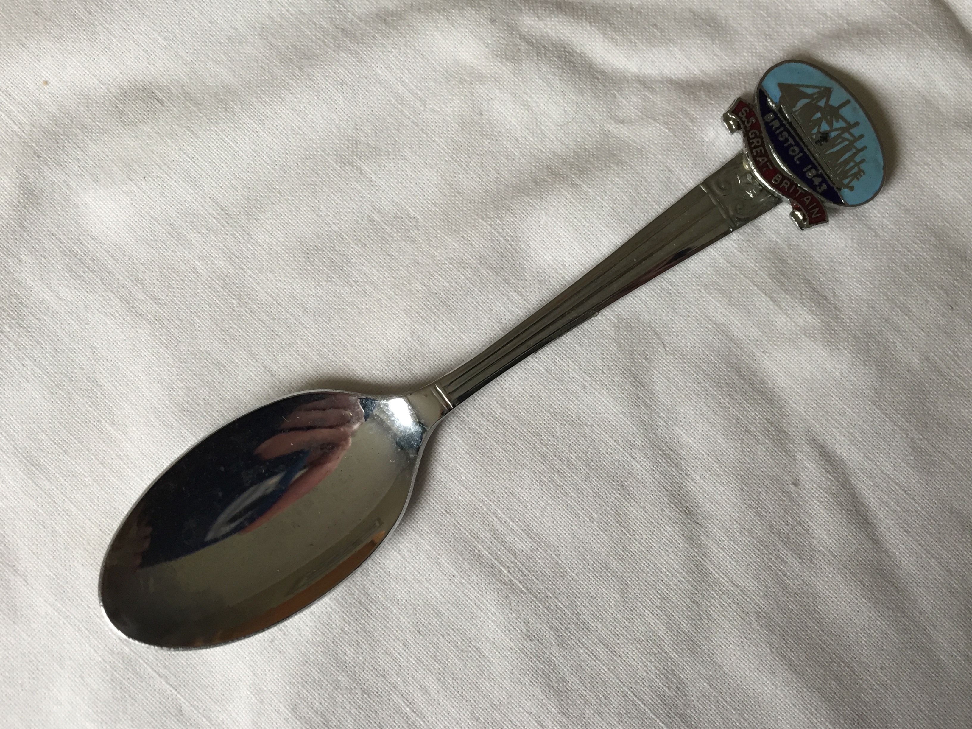 SOUVENIR SPOON FROM THE FAMOUS VESSEL THE SS GREAT BRITAIN